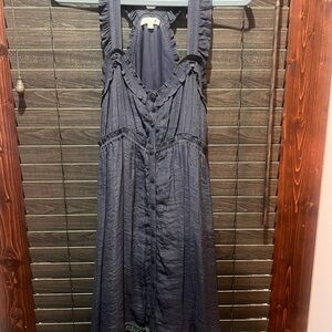 Mine Gray Ruffled Dress